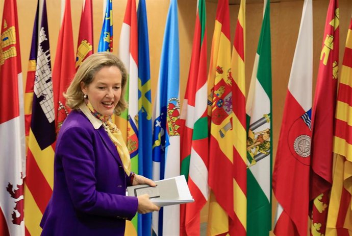 La vicepresidenta primera y ministra de Asuntos Económicos y Transformación Digital, Nadia Calviño.