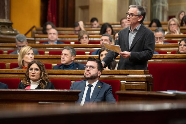 El president de la Generalitat, Pere Aragonès