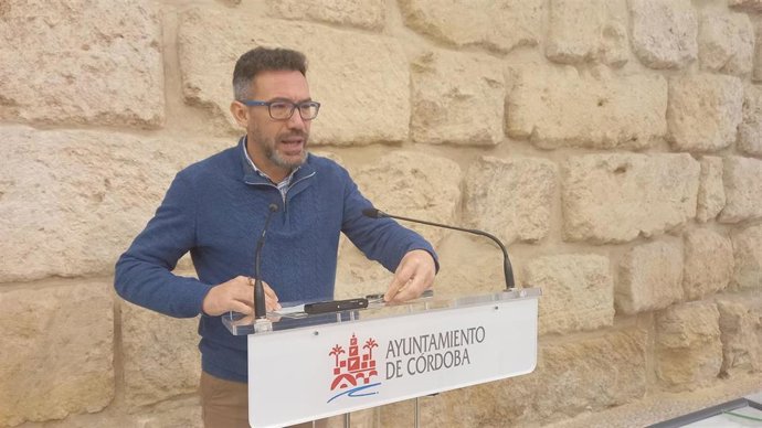 El portavoz del Grupo Socialista en el Ayuntamiento de Córdoba, José Antonio Romero.