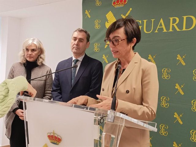 María Gámez en rueda de prensa