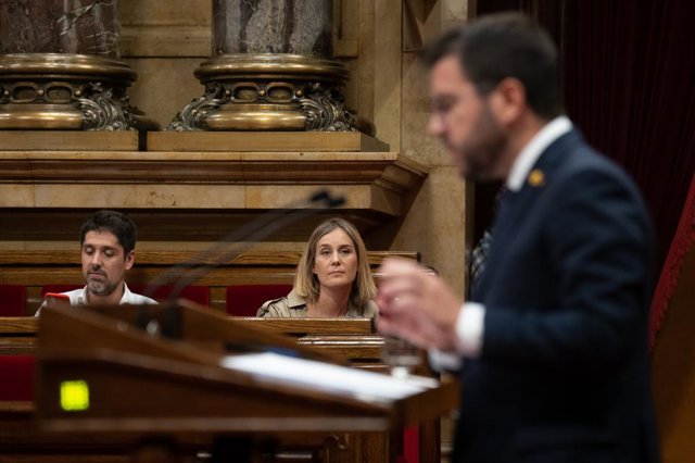 Archivo - El president de la Generalitat, Pere Aragonès