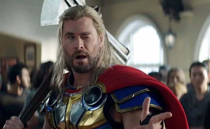 Chris Hemsworth en Thor: Love and Thunder