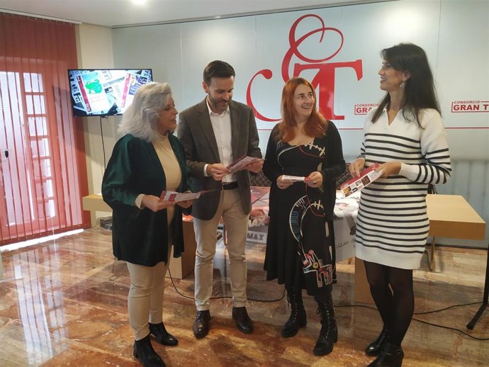 Presentación de la programación del Gran Teatro de Cáceres hasta finales de mayo