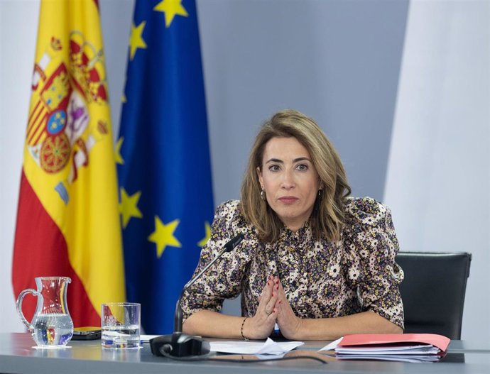 La ministra de Transportes, Movilidad y Agenda Urbana, Raquel Sánchez