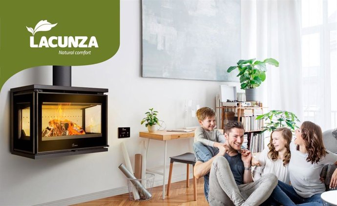 Estufa de leña PARIS de LACUNZA.