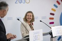 Calviño resalta que la Conferencia de Economía Digital de la OCDE pone la "primera piedra" de la nueva gobernanza global