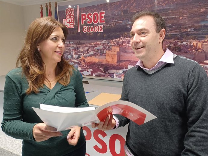 Belén Porcel y Manuel García Cerezo, del PSOE