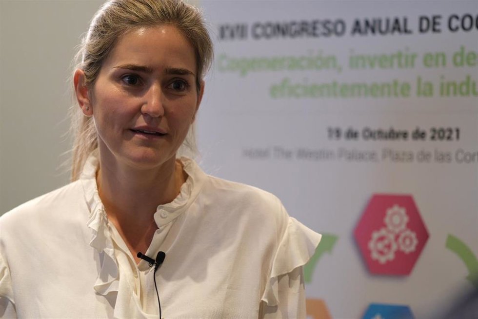 Archivo - La secretaria de Estado de Energía, Sara Aagesen.