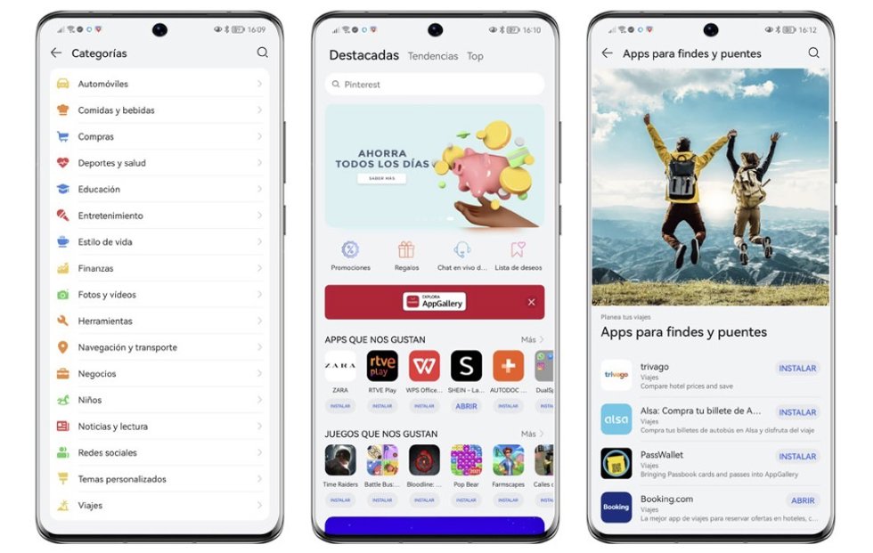 Tienda de aplicaciones AppGallery de España