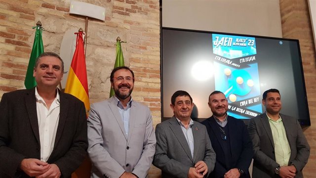 Presentación de las competciones de tenis de mesa que se van a celebrar en el Olivo Arena