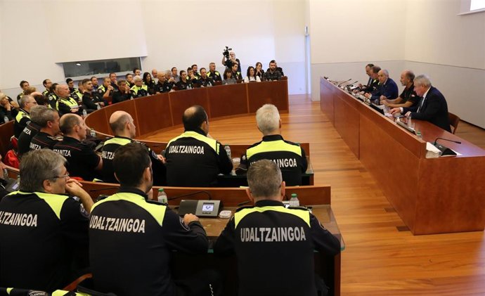 Reunión anual de policías locales en Bilbao