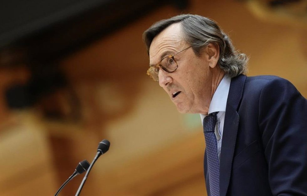 Archivo - El senador del PP por Almería y secretario tercero de la Mesa del Senado, Rafael Hernando.