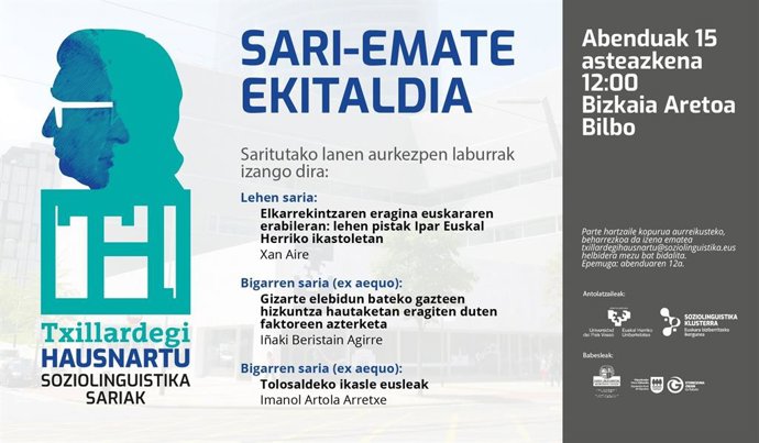 Txillardegi-Hausnartu saria emateko ekitaldia.