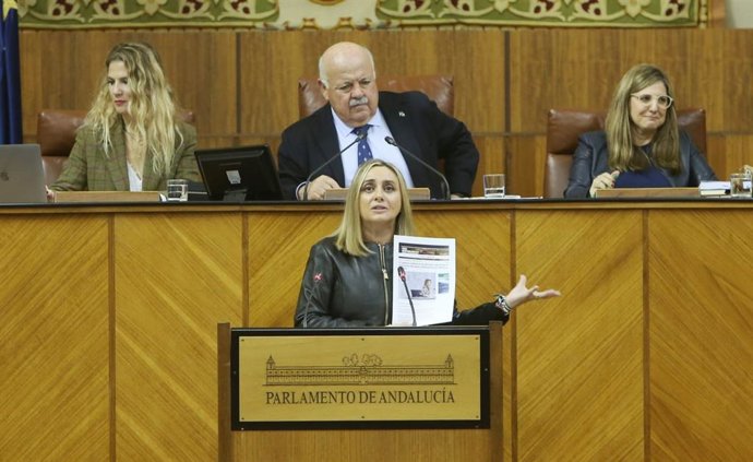 La consejera de Fomento, Marifrán Carazo.