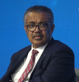 Archivo - El director general de la Organización Mundial de la Salud (OMS), Tedros Adhanom Ghebreyesus, asiste a la Clinton Global Initiative 2022, celebrada en el Hotel Hilton de Nueva York, a 20 de septiembre de 2022.