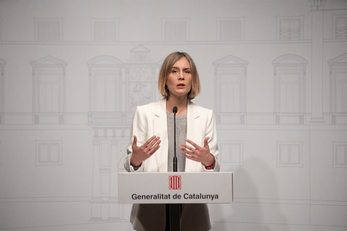La líder dels comuns al Parlament, Jéssica Albiach
