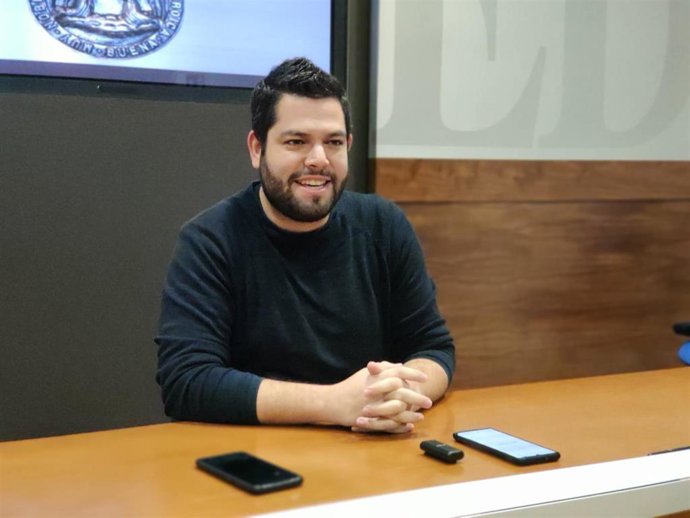 El concejal de Somos Oviedo, Rubén Rosón.