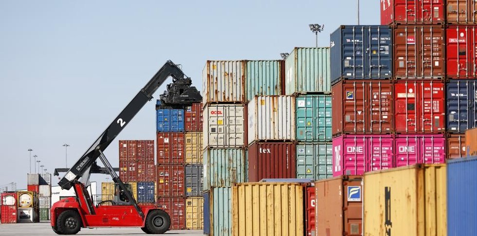 Contenedores de exportación de productos