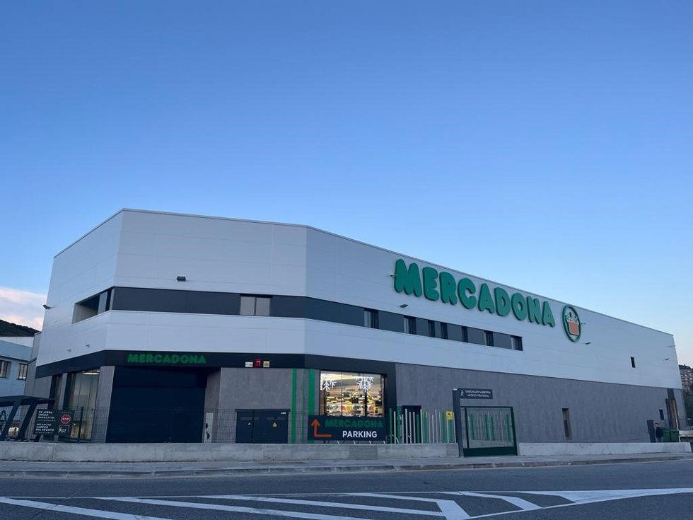 Imagen del nuevo supermercado en la localidad vizcaína de Santurtzi.