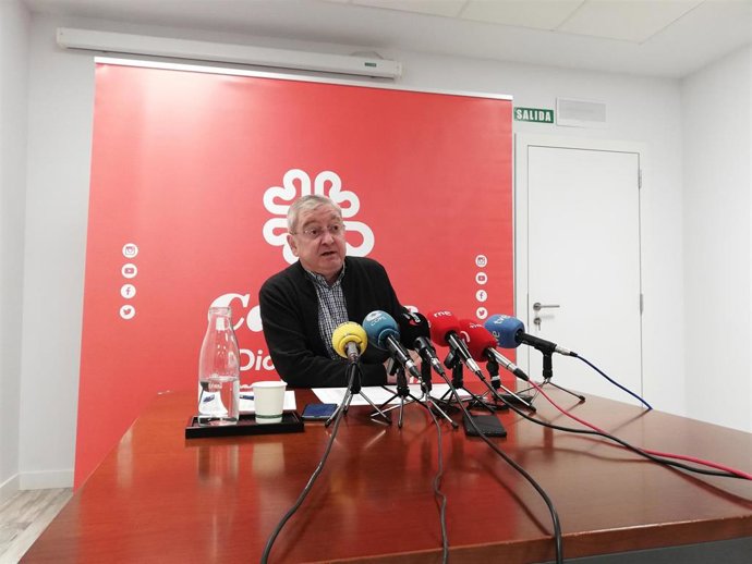 El director de Cáritas de Pamplona-Tudela, Ángel Iriarte