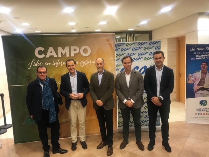 Jesús Posadas y Conrado Íscar, en las jornadas de Acor.