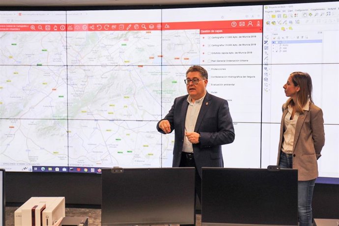 Presentación del geovisor de Murcia