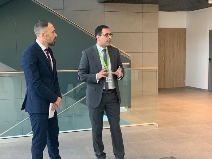 Presentación del nuevo bloque técnico del Aeropuerto de Bilbao