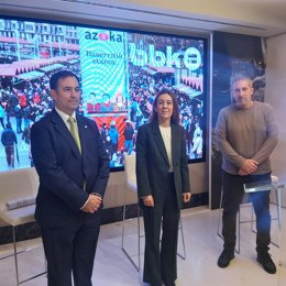 Nora Sarasola, Asier Abaunza y Diego Valdivieso