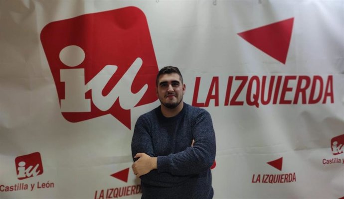 El candidato de IU a la Alcaldía de Salamanca, Rubén Guillén.