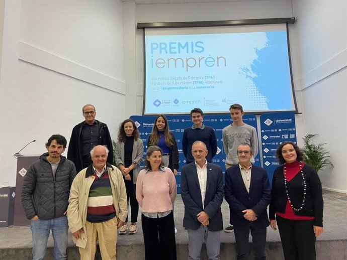 Entrega de los premios Iemprn de la UIB.