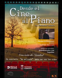 Cartel del concierto.