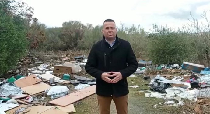 El coordinador de Vox en Loja (Granada), Jesús Lobato.