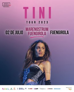 TINI llega a Mrenostrum Fuengirola el 2 de julio