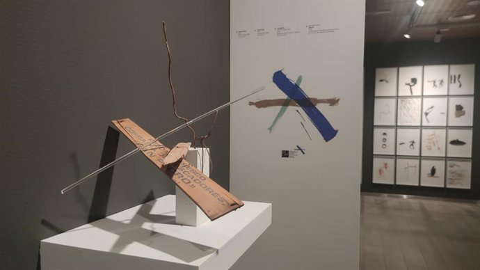 Pieza de la exposición 'Pepe Gimeno. Diálogos entre arte y diseño', en Fundación Bancaja