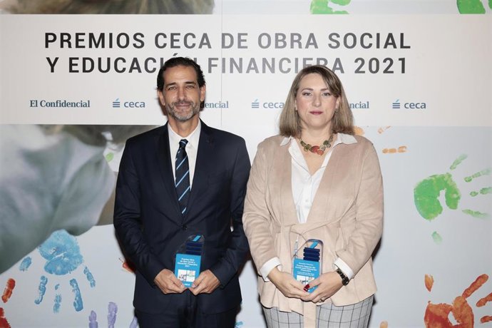 La Fundación Unicaja y el Proyecto Edufinet, galardonados en los Premios CECA.