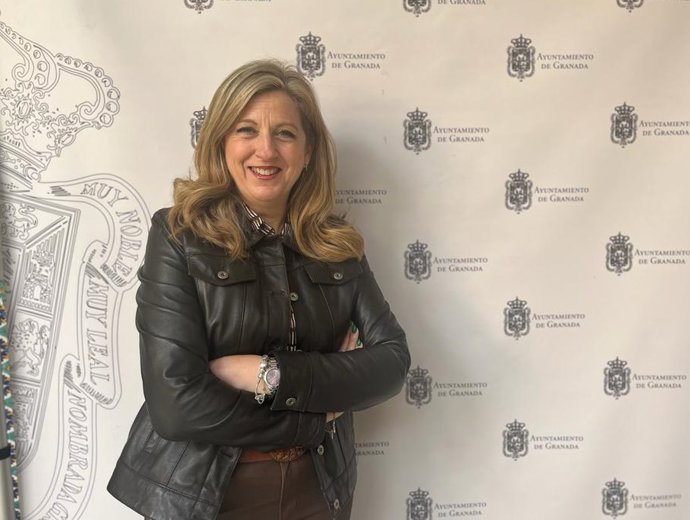 La portavoz de Vox en el Ayuntamiento de Granada, Beatriz Sánchez Agustino.