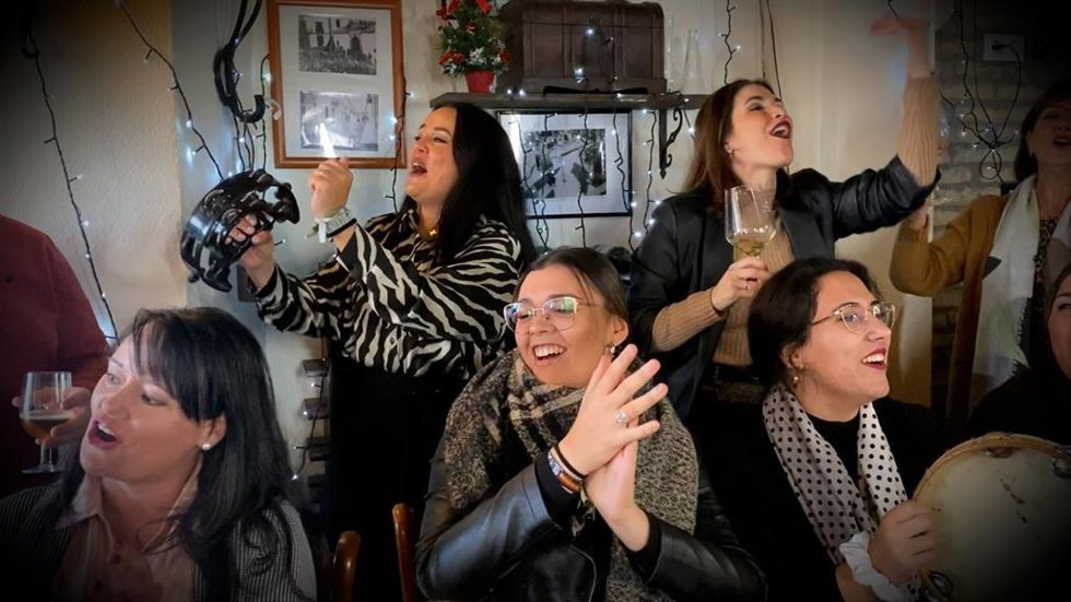 El Coro Rociero de la Borriquita.