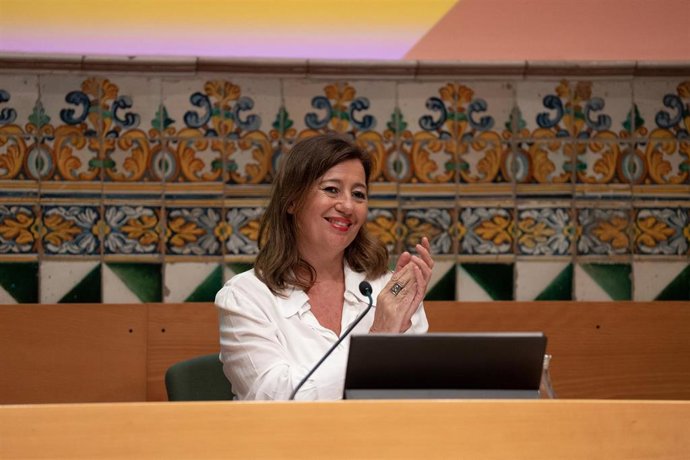 Archivo - La presidenta del Govern, Francina Armengol, en una imagen de archivo.