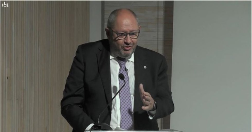 El rector de la UCO, Manuel Torralbo, participa en el coloquio El papel de la Universidad en el futuro de Europa.