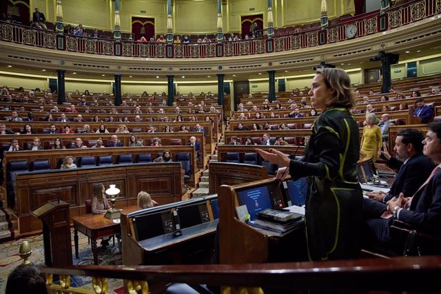 La secretaria general del Partido Popular, Cuca Gamarra.