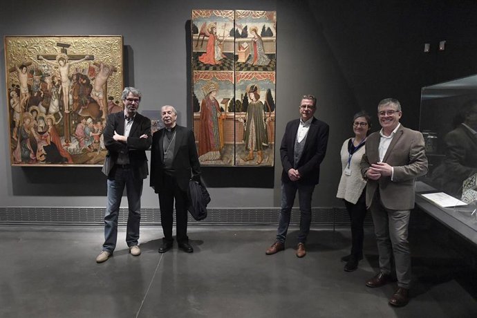 El Museu de Lleida incorpora dos tablas góticas adquiridas por la Diputación