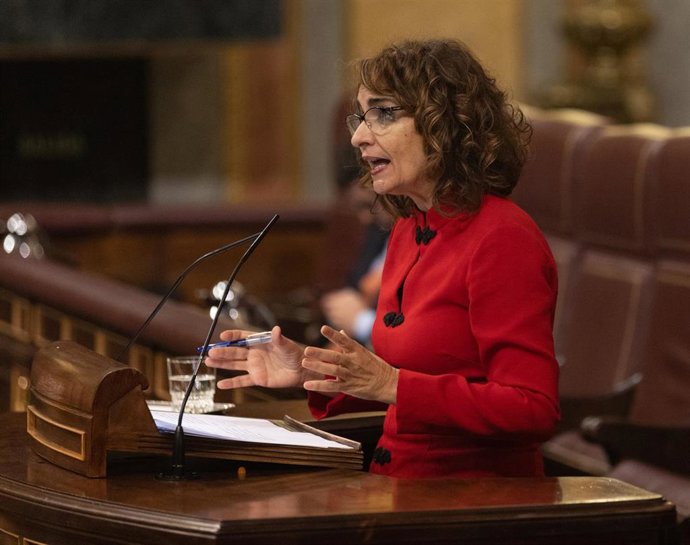 La ministra de Hacienda, María Jesús Montero, en una imagen de archivo