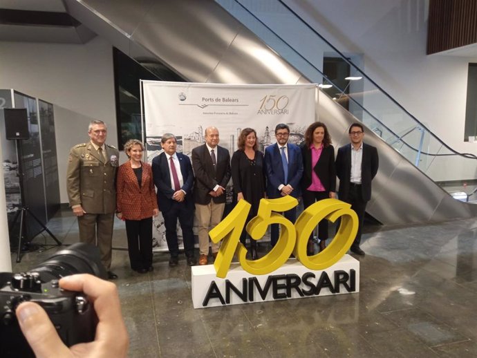 Celebración de los 150 años de la Autoridad Portuaria de Baleares (APB).