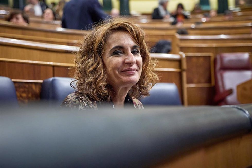 La ministra de Hacienda, María Jesús Montero