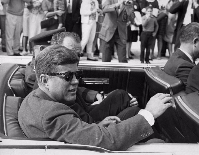 El expresidente John F. Kennedy
