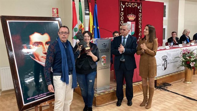 Leticia Martín Gómez y Genaro Luis García ganan el del Premio de Investigación Bibliográfica Bartolomé José Gallardo.