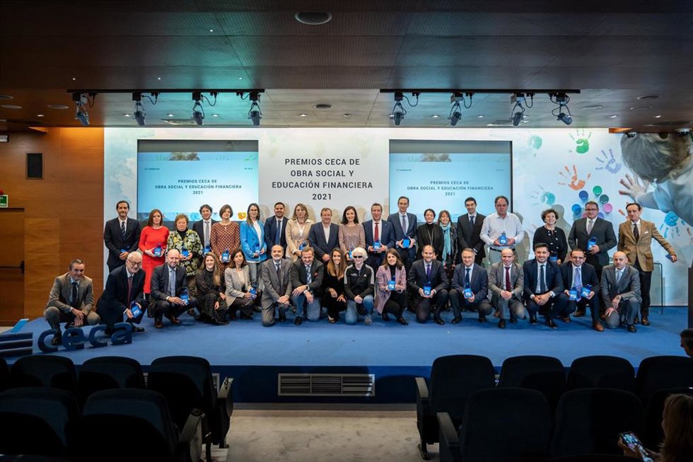 Fundación Ibercaja, galardonada en los Premios CECA de Obra Social y Educación Financiera