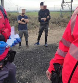 Actuación de la Policía Foral.