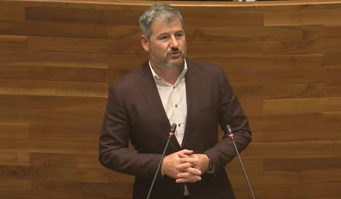 Archivo - El diputado de Ciudadanos en la Junta General Sergio García