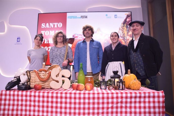 Presentación de la feria de Santo Tomás de San Sebastián
